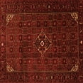 thumbnail image 1 of Ahgly Company Indoor Square Persian Orange Traditional Area Rugs, 8' Square, 1 of 1