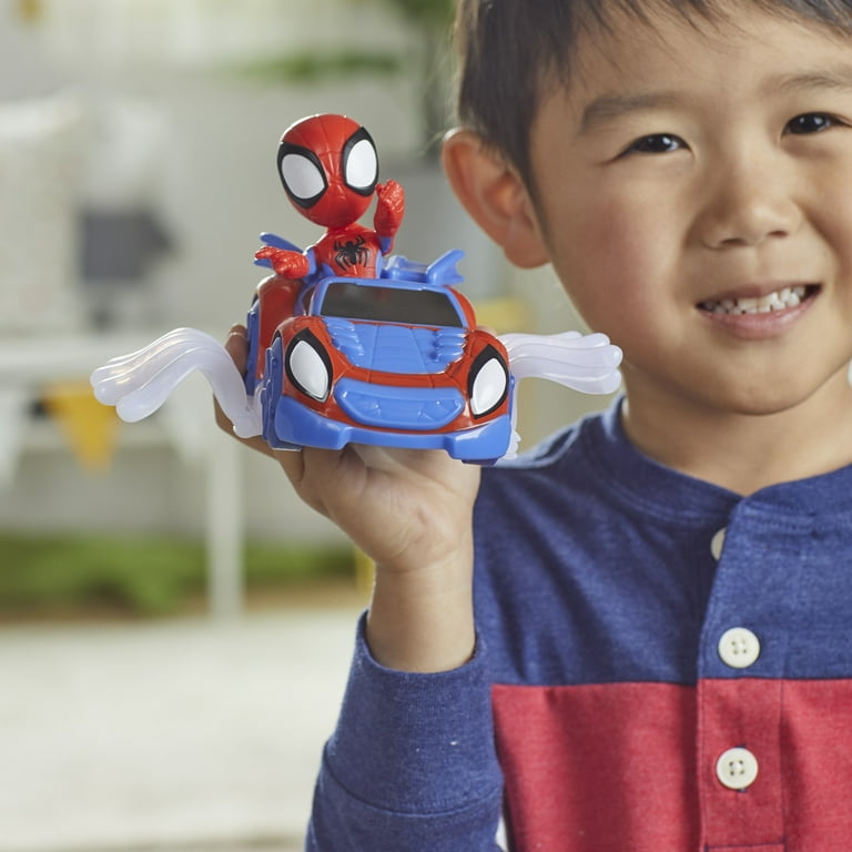 Hasbro Giocattolo Spidey E I Suoi Fantastici Amici - Action Figure Di Spidey Con Veicolo Web-Crawler, Per Bambini 3 Anni+ - 4