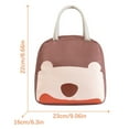 thumbnail image 2 of FFENYAN Tote Lunch Bag Insulated Lunch Box Bag Portable Lunch Bag Large Portable Cute Bento Bag for School Office Picnic, 2 of 4