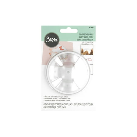 UPC: 0630454259268 | Sizzix Shaker Domes Circle 2 1/2  6PK