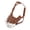 Brown L, variant on Metal Basket Dog Muzzle, Adjustable Leather Strap Mouth Cover with Breathable Wire Cage, Professional Anti Bite Barking Stopper for Large Medium Dogs, Humane Training Mask