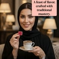 thumbnail image 5 of Sekerci Cafer Erol Authentic Rose Turkish Delight (Rahat Al-Hulqum), 14.1 oz (400g) - Gourmet Lokum with Delicate Rose Flavor, Luxury Confectionery from Istanbul, 5 of 9