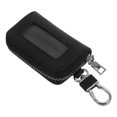 thumbnail image 2 of Dayesque Vintage Car Key Holder Bag with Metal Zipper Keychain Pouch for Car Remotes, Small Items, Men and Women, 2 of 8