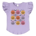 thumbnail image 2 of Pumpkin Basket Chart  - Flutter Sleeve Graphic T-Shirt, 2 of 9
