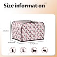 thumbnail image 5 of Pofeuu Strawberry Blueberry Cream Cake Print Toaster Cover 4 Slice, Bread Dust Cover & Fingerprint Protection, Kitchen Small Appliance Covers(Toaster Cover), 5 of 7