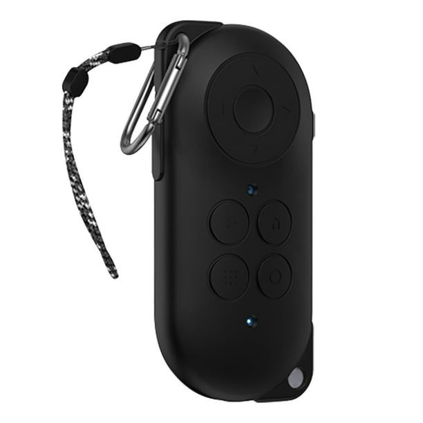 Funda de silicona WDOplteas con Llavero y cordón para Rokid Station negro