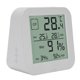 thumbnail image 1 of Temporizador De Higrómetro Del Termómetro, Con Luz De Fondo De Pantalla Táctil LCD De Doble Cara, Medidor De Calibre De Humedad De Temperatura Para Cocina Con Medidor De Humedad, 1 of 7