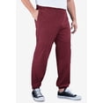thumbnail image 2 of KingSize Men's Big & Tall Lightweight Jersey Elastic Cuff Sweatpants, 2 of 6
