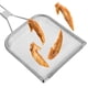thumbnail image 3 of Filtro de residuos de aceite para freidora de acero inoxidable, cuchara cuadrada, colador de grasa para cocinar pollo y papas fritas, utensilio de cocina, colador manual con mango largo, 3 of 3