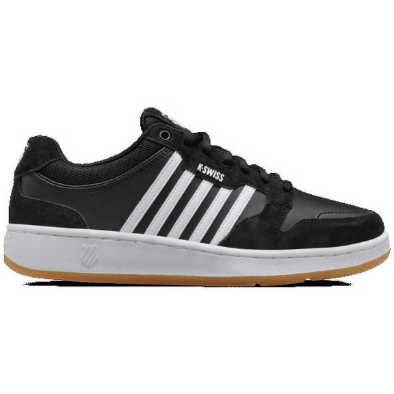 Men K-Swiss CITY COURT BLACK/WHITE/GUM 06996-031-M