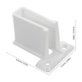 thumbnail image 3 of KAKOWELY window latch 10pcs RV Window Latch Knob RV Emergency Exit Window Latch Mount Holder Replacement Camper Window Lock Holder2.56"X2.05"X1.69", 3 of 4