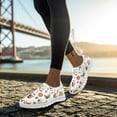 thumbnail image 5 of Whosucclay Sneakers for Women,Slip On Women's Running Shoes Walking Shoes Hiking Shoes Lightweight Comfortable Breathable Easy to Clean Merry Christmas Sneakers, 5 of 6