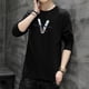 thumbnail image 5 of Suéter de marca de moda nueva 2021, suéter de pareja con boom sónico tembloroso, camiseta de manga larga, suéter de tendencia ins de primavera y otoño, 5 of 5