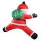 thumbnail image 1 of Inflable Navidad Escalada Santa Soplando Santa Claus Con Bolsa De 5.9 Pies Decoración De Navidad Al Aire Libre Con Luces LED Para Jardín De Jardín Patio Decoración, 1 of 7