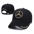 thumbnail image 1 of EXPLOSIVE Mercedes Team Racing Hat Men's Outdoor Sports Peaked Baseball Cap Car Cap （yellow label）, 1 of 1