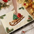 thumbnail image 4 of Nkmbld Christmas Indoor Door Mats, Xmas Washable Front Door Welcome Mats, Non-Slip Indoor Entrance Floor Mat, Holiday Winter Home Decoration, 4 of 8