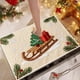 thumbnail image 4 of Christmas Holiday Embroidery Style Non-Slip Absorbent Kitchen Floor Mat, Washable Indoor Doormat for Entryway Bathroom Laundry Room Decor, 4 of 6