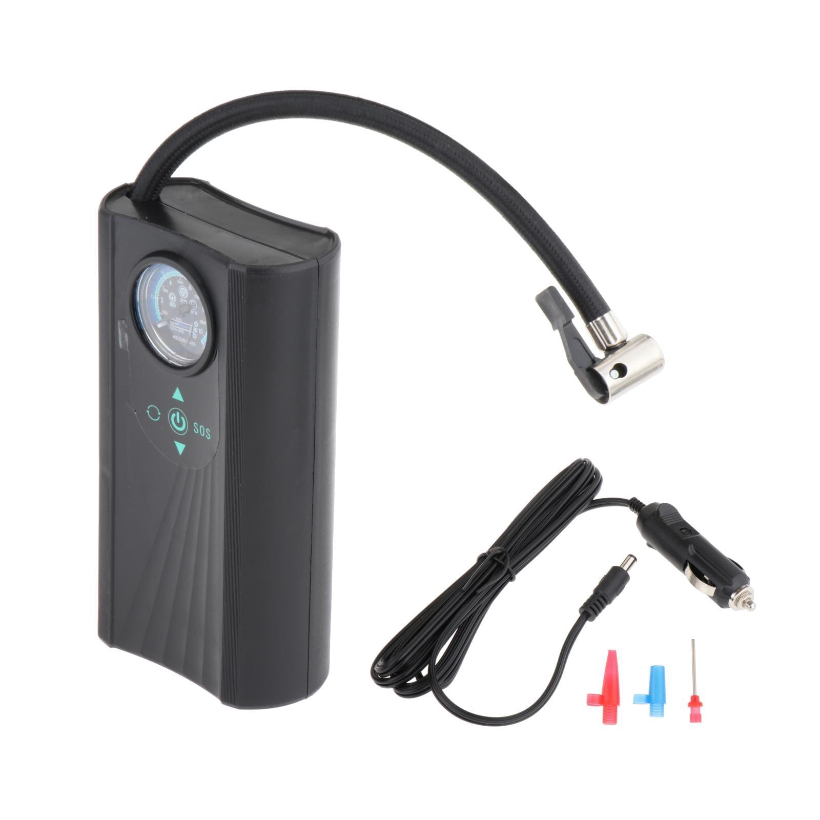 funtasica Tire Inflator Air Pump Cordless Tire Pump Multipurpose 12V DC Portable Air Compressor Car Accessories for Ball Motor Car