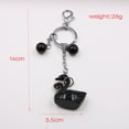 thumbnail image 3 of Key Chain Creative Swan Key Ring Cell Phone Charm Purse Charm for Girls, 3 of 6