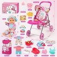 thumbnail image 3 of Set de cochecito Baby Doll Dreamon con muñeca de 12,5 pulgadas y acceso para 21, 3 of 7