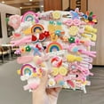 thumbnail image 1 of 42 Pcs Pinces à Cheveux pour Bébés Filles, Accessoires pour Cheveux Colorés et Mignons / Multicolore, 1 of 5