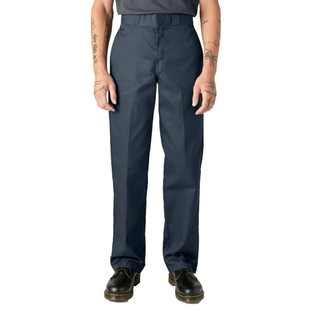 Pantalón de trabajo Dickies Original 874 para hombre, azul marino oscuro, 31x32