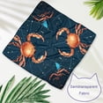 thumbnail image 3 of Constellation Light and Breathable Chiffon Yarn Cat Scarf Set of 2 - Translucent Pet Collars 40.6x40.6x58in & 53.3x53.3x76.2in, 3 of 5