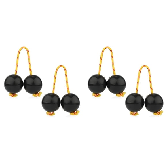 2 Par de Maracas Aslatua, Instrumento de Percusión Musical Kashaka, Maraca Africana Asalato, Bolas Rítmicas Negras.