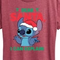 thumbnail image 3 of Lilo & Stitch - Dear Santa I Can Explain - Women's Short Sleeve Graphic T-Shirt, 3 of 5