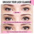 thumbnail image 5 of 432 Pcs Cluster Eyelash DIY Lash Extension Kit 601 Clear Brand, 5 of 7