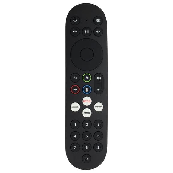 SatelliteSale Replacement Xumo PR3 Voice Remote Control Compatible with Stream Box XiOne, ES1 & Spectrum/Xfinity Stream Boxes and XUMO Smart TVs, Black ABS Plastic with Batteries Included