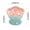 B, variant on Slow Feeder Cat Bowl Ceramic Elevated Tilted Design for Digestion Anti Raised Pet Dish for Small Dogs Cats Easy Clean Non Skid