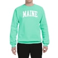 thumbnail image 2 of Wild Bobby State of Maine College Style Unisex Crewneck Sweatshirt, 2 of 6
