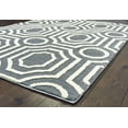 thumbnail image 2 of United Weavers Pure Area Rug 2320-30171 Balbis Silver Corners Octagon 1' 10" x 3' Rectangle, 2 of 2