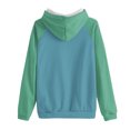 thumbnail image 5 of Timegard Sweatshirts for Women Long Sleeve Hoodies Pullover Fall Color Block Loose Tops with Pockets, 5 of 5