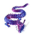 thumbnail image 2 of Callipe Chinese Dragon Statue 3D Printed Dragon Figurine with Movable Joints Articulated Dragon Sculpture Desk Decoration for Home Office, 2 of 8