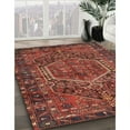 thumbnail image 2 of Ahgly Company Indoor Square Traditional Rust Pink Persian Area Rugs, 4' Square, 2 of 6