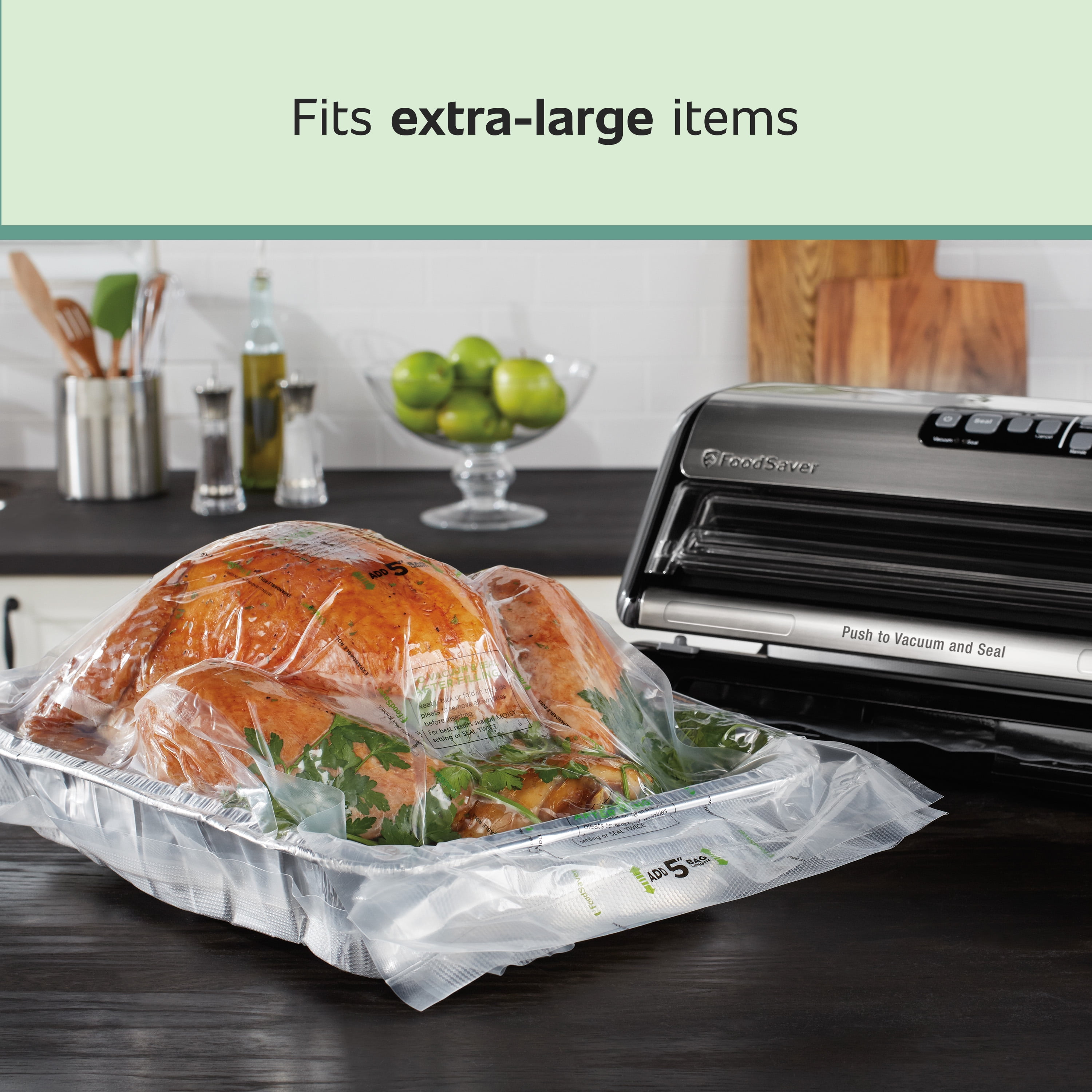 FoodSaver 11 x 2' Expandable Vacuum Seal Bag FBEX6265-DTC – Park