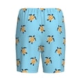 thumbnail image 2 of Lsque Sea Turtle Mens Sleep Pajama Shorts,Short Pajama Pants, Cotton Ultra-Soft Knit-Small, 2 of 9