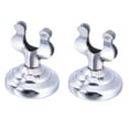 thumbnail image 5 of Raindrops Menu Holders for Tables 2Pcs Silver Stainless Steel Table Number Holder Card Holding with Sleek Design, 5 of 8