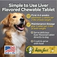 thumbnail image 3 of Happy Jack® Flexenhance™  Plus + HA Dog Hip and Joint Supplement with Skin & Coat Support (80 Chewable Tabs), Improve Flexibility & Mobility, Glucosamine, Green Lipped Mussel, Fish Oil, 3 of 8