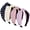 Style2-beige/pink/navy blue/purple, variant on 4-Pack Pearl Knotted Headbands for Women, Top Knot Turban Hair Bands, Fashion Hair Accessories
