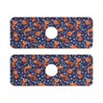 thumbnail image 7 of Yayeee Faucet Mat for Kitchen Sink 14.7" Diatomite Long Splash Guard Pad, Red Panda Pattern, 2 Pack, 7 of 7