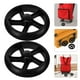 thumbnail image 5 of Rueda para carrito de lavandería, 2 uds., 15,5 cm, rueda para carrito de supermercado, rueda rodante para lavandería, 5 of 6