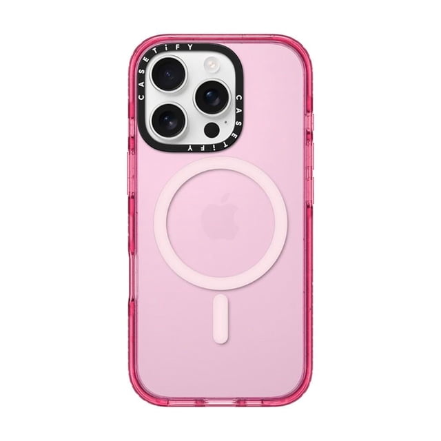 Funda de teléfono CASETiFY Impact para iPhone 16 Pro Rosa