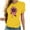 QR1_Yellow, variant on VKOYWKM Womens Pink Ribbon T-Shirts Breast Cancer Breast Cancer Print T Shirts Short Sleeve Inspirational Tops Breast Cancer Crew Neck Tees