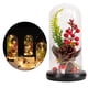 thumbnail image 3 of Adorno de vidrio con luz LED Adorno de vidrio Decoración de vidrio Decoración de vidrio para Frijol rojo piña, 3 of 9