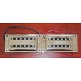 thumbnail image 1 of Gretsch® Chrome Bridge &amp; Neck Humbucker Pickup Set With Mounting Rings Brand New, 1 of 1