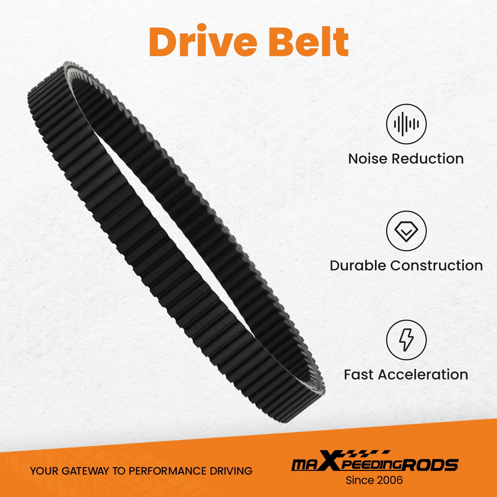 maXpeedingrods 0JWA-055000-10000 CVT Drive Belt for CFMOTO Uforce 1000, Zforce 1000 950 800, Cforce 800 1000 Heavy Duty Clutch Belt ATV UTV Belt 0JWA05500010000