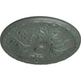 thumbnail image 3 of Ekena Millwork 15 3/4"OD x 5/8"P Granada Ceiling Medallion (Fits Canopies up to 4 1/4"), Hand-Painted Cloud Burst Crackle, 3 of 6